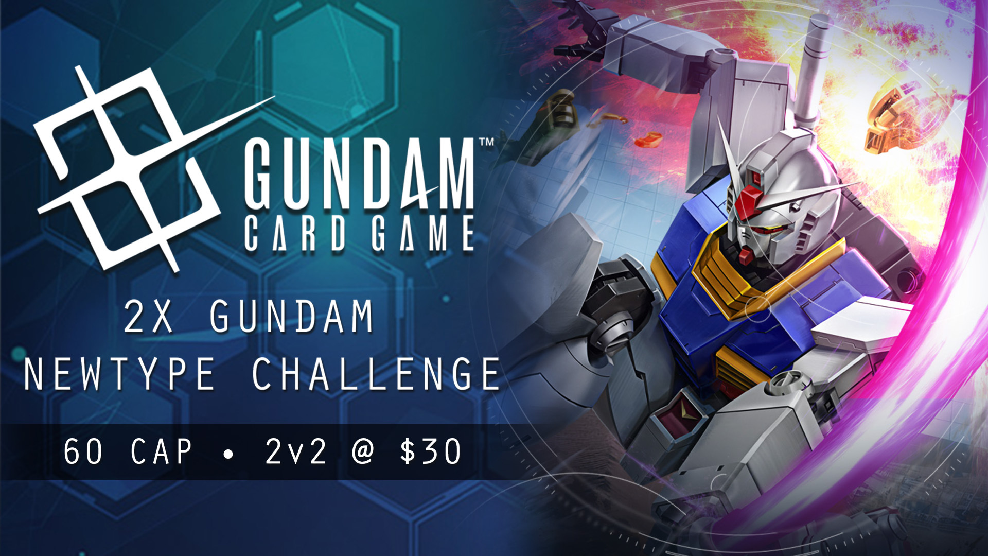 1:00PM Gundam Newtype Challange 2v2